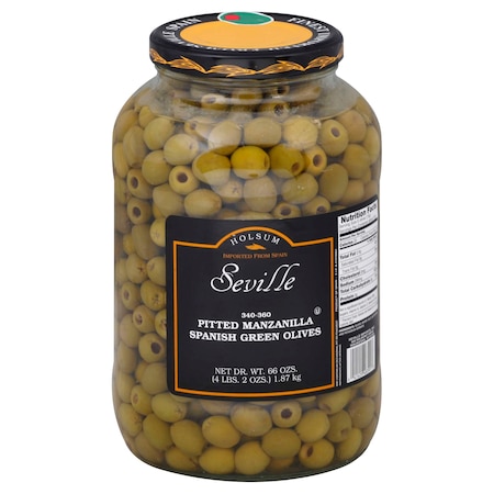 Seville Pitted Olive Manzanilla 340/360 1 gal., PK4 80119